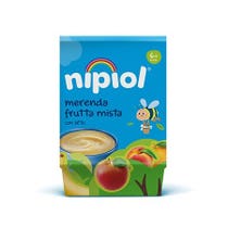 Nipiol Merenda Frutti Misti 2x100g-4
