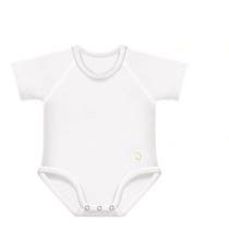 Bimbi Bodysuit 0–36 Monate aus 4-Jahreszeiten-Bambus in Weiß-2