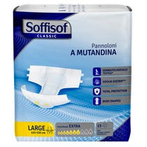 Soffisof Classic Extra Panty Windeln Größe L 15 Stück-1
