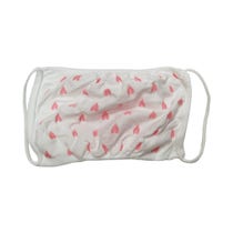 Mascherina Protettiva Lavabile Bambini Fantasia Cuori 3 Pezzi-3