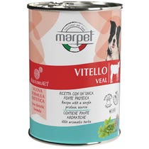 Marpet Aequilibriavet Hunde-Kalbfleisch-Nassfutter für ausgewachsene Hunde, Dose 400 g-1