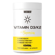 WEIDER VITAMIN D3/K2 120CPS-1