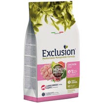 Dorado Exclusion Mediterraneo Monoprotein Noble Grain Puppy Large Breed mit Huhn Trockenfutter für Hunde, 12 kg-1