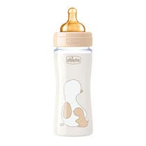 Chicco Biberon Original Vetro Unisex Tettarella Caucciù 1 Foro 240ml 0 Mesi+ -2