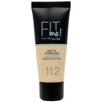 Maybelline New York Fit Me Fondotinta Opacizzante 112 Soft Beige 30ml-2