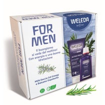 Weleda Cofanetto Uomo Doccia Gel Energy 200ml + Balsamo Dopobarba 100ml-1