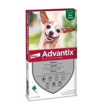 Advantix Spot On Per Cani Fino A 4Kg Soluzione 1 Pipetta da 0,4ml -2