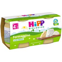 Hipp Bio Omogeneizzato Formaggino E Parmigiano 2x80g 4 Mesi +-3