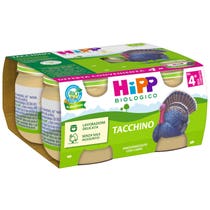 Hipp Bio Omogeneizzato Tacchino 4x80g 4 Mesi+-1