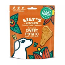 Lily's Kitchen Saftiges Süßkartoffel-Jerky mit Jackfrucht-Snacks Hund 70 g