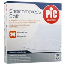 Pic Mullkompresse aus Vliesstoff 10x10cm 100 Stück-3