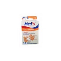 Med's Cerotto Strips Poliuretano Ipoallergenico Classico L/XL 20 Pezzi-1