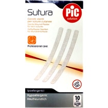 Pic Cerotti Sutura 6x100mm 10 Pezzi-1