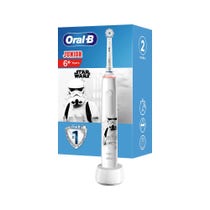 Oral-B Pro3 Junior Star Wars Spazzolino Elettrico Ricaricabile Bambini + 1 Testina Di Ricambio -1