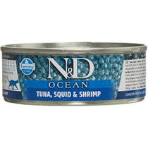 N&D Cat Ocean Nassfutter für Katzen, Thunfisch, Tintenfisch und Garnelen, 70 g-2