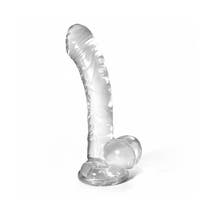 Crushous Hudini Transparenter, gallertartiger Analdildo-1