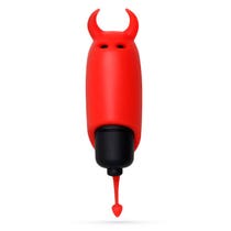 Crushous O-Pet Devil Taschenvibrator mit 10 Vibrationsbällen, Rot-1
