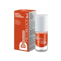 Dermovitamina Micoblock 3 In 1 Smalto Idratante E Traspirante Arancio Scuro 5ml-2