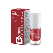 Dermovitamina Micoblock 3 In 1 Smalto Idratante E Traspirante Rosso Mattone 5ml-3