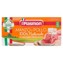 Plasmon Omogeneizzato Manzo Pollo 2x80g-2