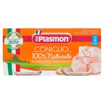Plasmon Omogeneizzato Coniglio 4-6M+ 2x80g-2