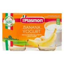 Plasmon Omogeneizzato Yogurt Banana 2x120g-2