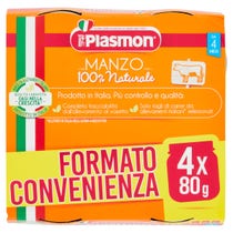Plasmon Omogeneizzato Manzo 4M+ 4x80g-2