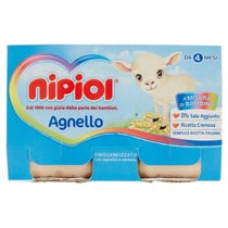 Nipiol Omogeneizzato Agnello 2x120g-2