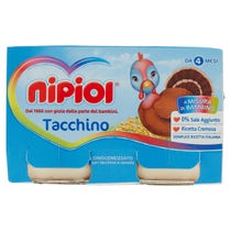 Nipiol Omogeneizzato Tacchino 2x120g-1