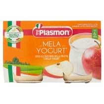 Plasmon Omogeneizzato Yogurt Mela 6M+ 2x120g-2