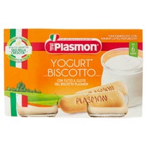 Plasmon Omogeneizzato Yogurt Biscotto 6M+ 2x120g-2