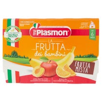 Plasmon Sapori Di Natura Omogeneizzato Frutta Mista 4x100g 6Mesi+-2