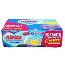 Nipiol Omogeneizzato Banana 6x80g-1