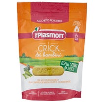 Plasmon Crick Piselli Spinaci Basilico 100g 12 Mesi+-1