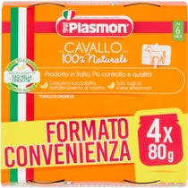 Plasmon Omogeneizzato Cavallo 4x80g 6Mesi+-2