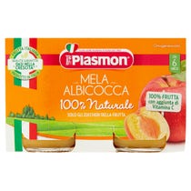 Plasmon Omogeneizzato Mela Albicocca 2x104g-2