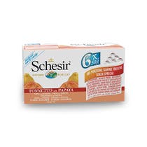 Schesir Tonnetto Con Papaya Lattina Cibo Umido Gatto Adulto 6x50g-3
