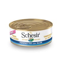 Schesir Tonnetto Mit Aloe Nassfutter Hunde Welpen Dose 150 g-4