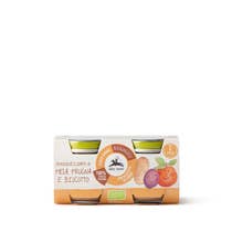 Omogeneizzato Mela Prugna E Biscotto Baby Food Bio 6M+ 2x80g-3