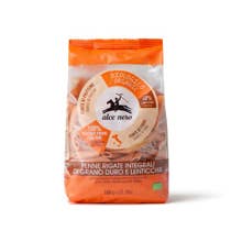 Penne Rigate Integrali Grano Duro E Lenticchie Bio 500g-2