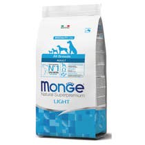 Monge Salmone E Riso Light Cibo Secco Cani Adulti Sacco 2,5 Kg-1