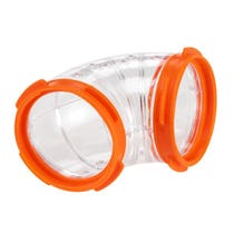 Ferplast FPI 4810 gebogenes Kunststoffrohr für Hamster/kleine Nagetiere-1