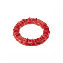 Ferplast Smile Ring Dental Game Ring Größe L Rot für Hunde-1