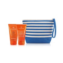 Collistar Set bestehend aus Bräunungscreme für Gesicht und Körper SPF30 150 ml + Duschshampoo 150 ml + Clutch-1