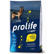 Prolife Dog Smart Chicken & Rice Trockenfutter für ausgewachsene Hunde, kleiner Beutel 2,5 kg-1