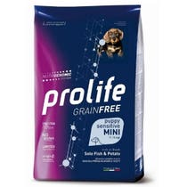 Prolife Grain Free Sensitive Sole Fish & Potato Cibo Secco Per Cani Cuccioli Taglia Piccola Sacco 7 Kg-2