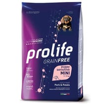 Prolife Grain Free Sensitive Pork & Potato Cibo Secco Per Cani Cuccioli Taglia Piccola Sacco 600g-2