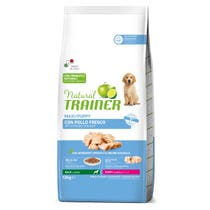 Natural Trainer Crocchette Pollo Per Cuccioli Taglia Grande Sacco 12 Kg-2