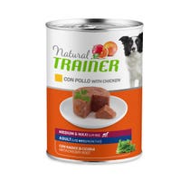 Natural Trainer Hähnchen-/Reiskroketten für ausgewachsene Hunde Medium/Large Size 400g Dose-4