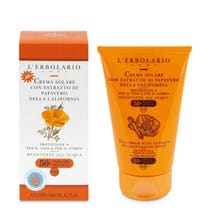 L'Erbolario Poppy Sonnencreme für Gesicht/Körper, 125 ml, Lichtschutzfaktor 50+-2